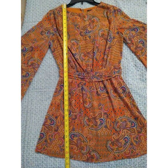 Jessica Simpson sheer Flared Sleeve boho Beachy Small NWT - Picture 6 of 8